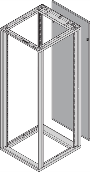 Изображение Schroff Novastar Rear Panel Full Height, RAL 7021, 38 U 553W