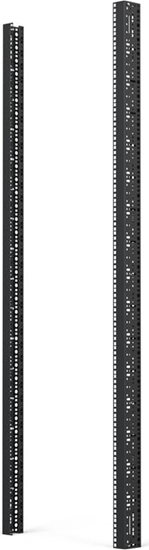 Picture of Schroff Varistar 19" Panel/Slide Mount, RAL 7021, 1800H