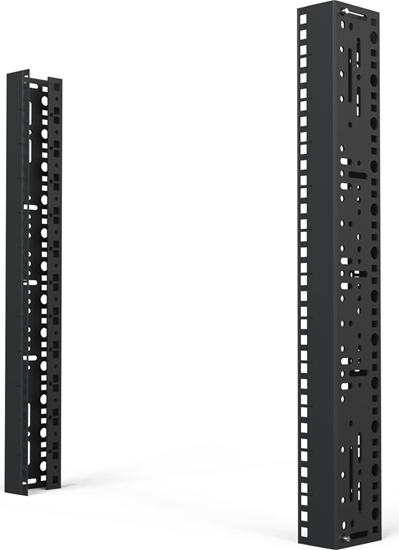 Picture of Schroff Varistar 19" Panel/Slide Mount, RAL 7035, 550H