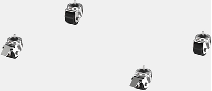 Picture of Schroff Varistar CP Castors With 2 Lockers, 900 kg