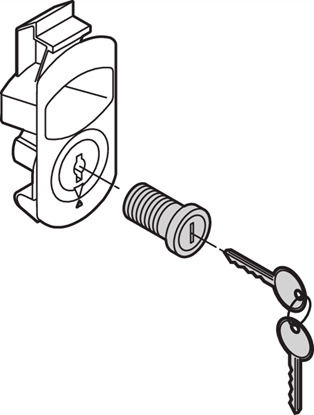 Picture of Schroff Varistar Retainer and Safety Lock Kit for Side Panel