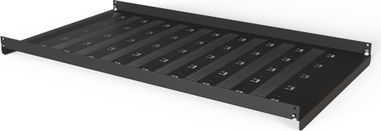 Picture of Schroff Varistar Shelf, Stationary, 75 kg, RAL 7021, 600W 1100D