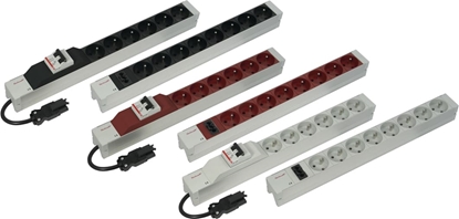 Picture of Schroff Wieland® Connecting Cables for Socket Strip, GST18, 2.5 m, IEC 60309 C20