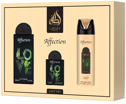 Изображение SET LATTAFA Affection EDP spray 100ml + EDP spray 20ml + DEO spray 200ml