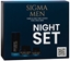 Attēls no SIGMA MEN_SET Night Set balsam do ciaa 100ml + serum na noc 50ml + krem pod oczy 30ml