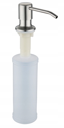 Picture of Sink with mixer and dispenser Quadron READY SMART, TQ6244RSSZ, gray