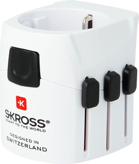 Picture of Skross PRO Pro Light White Retail Reiseadapter, Weltweit