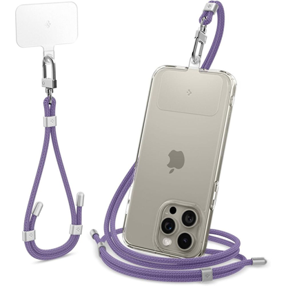 Picture of Spigen SPIGEN UNIVERSAL STRAP SET CROSSBODY & WRIST DEEP PURPLE