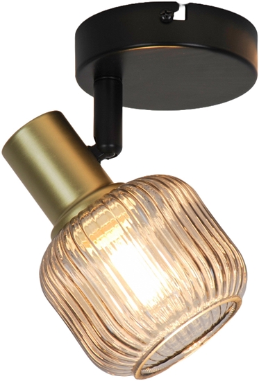 Изображение SPOT LIGHT SHADOW E14 BLACK/GOLD