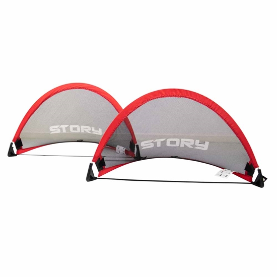 Изображение Story KickNGo uznirstošie futbola vārti 170x110cm