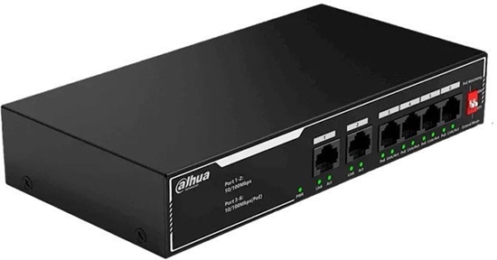 Изображение Switch Dahua Technology SWITCH SF1006LP