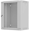 Изображение Szafa Lanberg Rack cabinet 19inch wall-mount 12U/540X350 flat pack with glass door grey