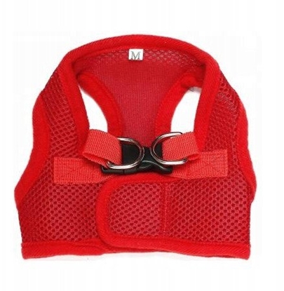 Picture of Szelki, dla psa, czerwone, bezuciskowe, XL, ob.klatki 48cm/d.klatki 24cm