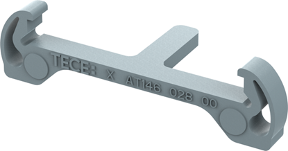 Picture of TECEdrainline kājiņas restei Plate/Steel