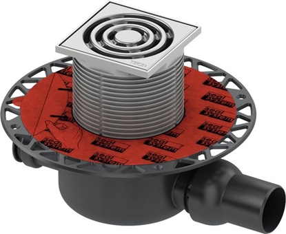 Attēls no TECEdrainpoint S120 traps DN50 hor.izplūde