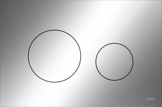 Picture of TECEloop WC plastmasas plāksne (9240921) hroms 
