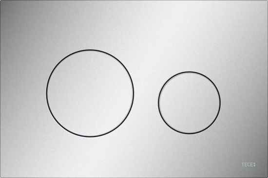 Picture of TECEloop WC plastmasas plāksne (9240922) hroms 