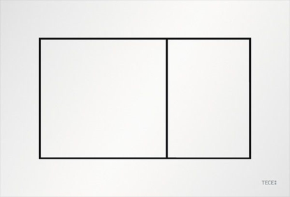 Picture of TECEnow WC plāksne (9240417) balta matēta