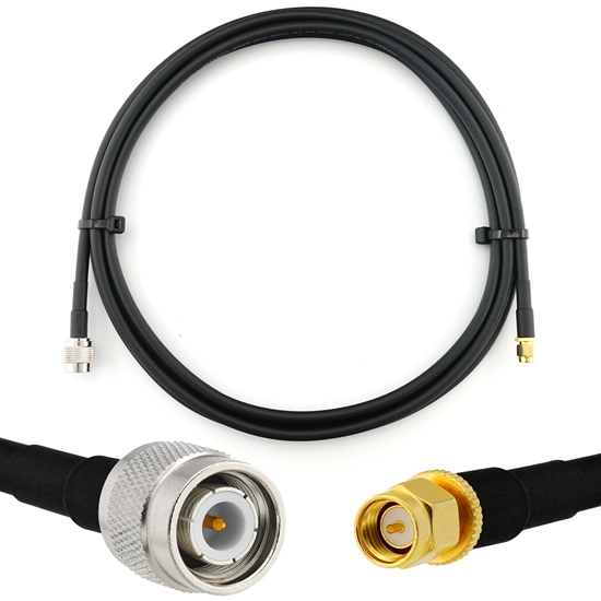 Изображение TNC Male to SMA Male 3m Coaxial Cable — HF240 (LMR240 equivalent)