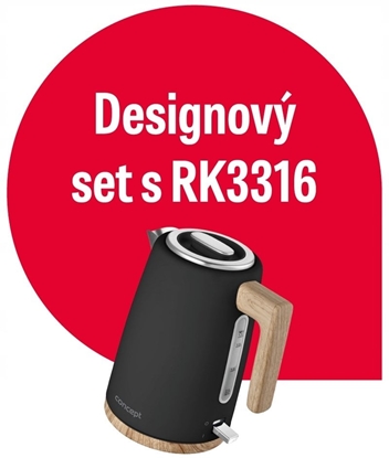 Picture of Czajnik Concept Toster Elwood czarny TE2016