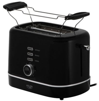 Picture of Toster z rusztem do buek | 7 poziomów opiekania | Funkcja rozmraania i podgrzewania