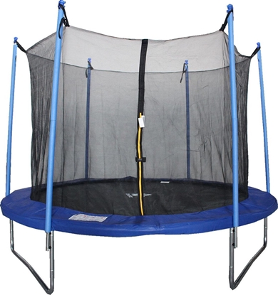 Attēls no Trampolina ogrodowa Enero 1014579 z siatk wewntrzn 8 FT 244 cm