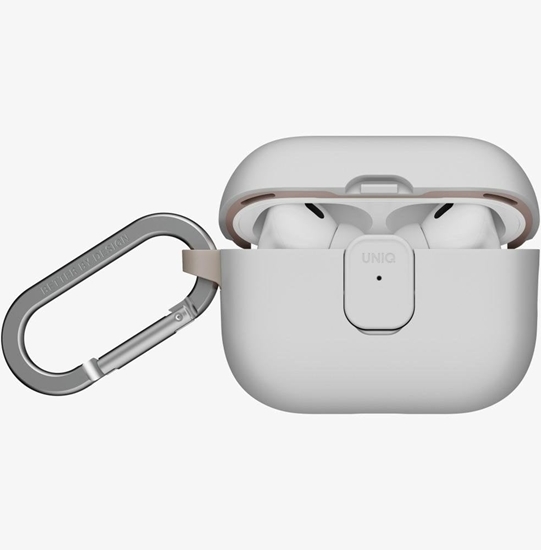 Изображение Uniq Clyde - etui do AirPods Pro 3 szare/khaki