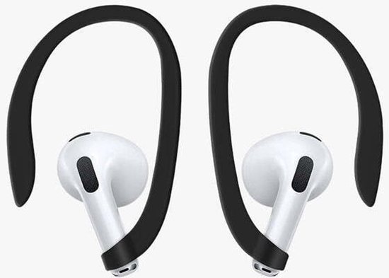 Изображение Uniq Etui Nexo do Apple AirPods 4 + Ear Hooks Silicone pomaraczowy/volt orange