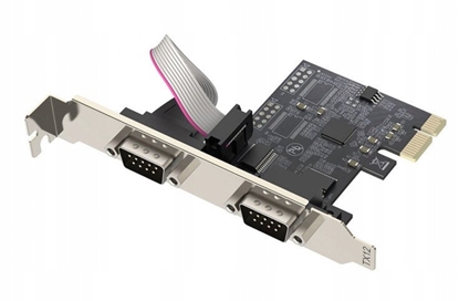 Attēls no Unitek PCI Express kontroler 2x RS-232 Y-7504BBK01