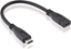 Изображение USB 3.2 kabelis TypeC,  M > F, 10 Gbit/s, 15cm, melns, Roline