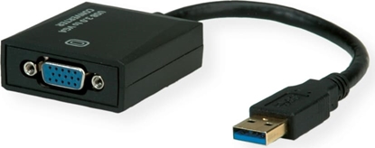 Attēls no USB Displeja adapteris, USB3.2 > VGA, 15cm, Value