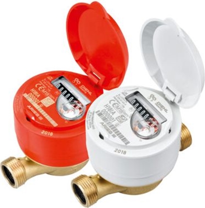 Picture of Ūdens skaitītājs ARIES, 30°C Dn15, Q3=2,5 L=80mm