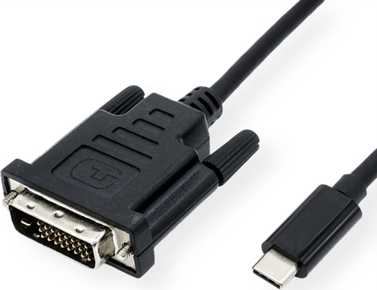 Picture of Value USB Type C - DVI Cable, M/M, 1 m