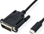 Attēls no Value USB Type C - DVI Cable, M/M, 1 m