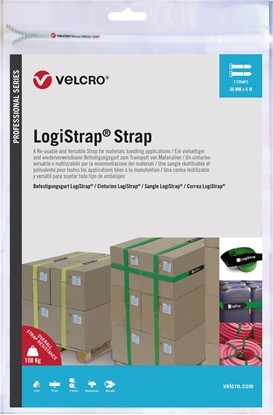 Attēls no Velcro ® Logistrap® Strap 50mm x 6m Streifen 2 Stück, grün