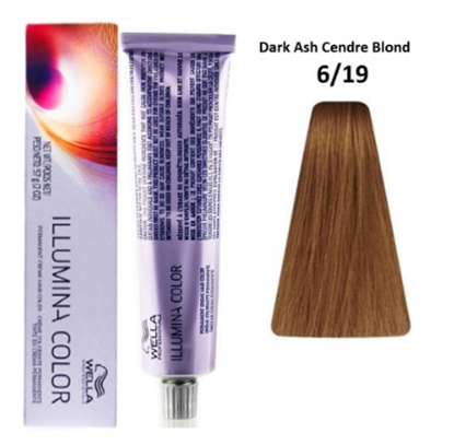 Attēls no Wella Professionals Illumina Color 6/19 Professional Hair Color 60 ml