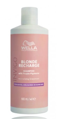 Attēls no Wella Professionals Invigo Blonde Recharge Shampoo 500 ml