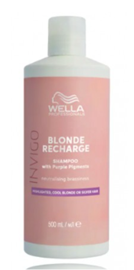 Picture of Wella Professionals Invigo Blonde Recharge Shampoo 500 ml