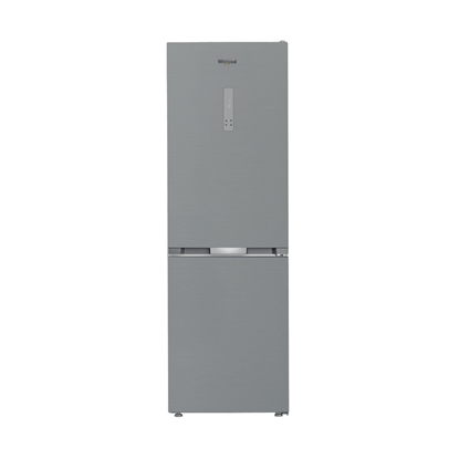 Attēls no Whirlpool Refrigerator | WHK 26363 XP6E | Energy efficiency class C | Free standing | Combi | Height 186.5 cm | No Frost system | Fridge net capacity 210 L | Freezer net capacity 106 L | 35 dB | Pearl Inox