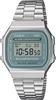 Изображение CASIO VINTAGE A168WA-3AYES Men's Watch / silver/green
