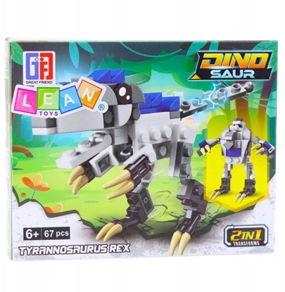 Picture of Zestaw klocków dinozaur robot 2w1