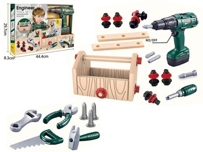 Picture of Zestaw narzdzi + wkrtarka 44,4x8,3x29,7cm