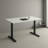 Picture of Adjustable Height Table Up Up Bjorn Black, Table top L White