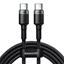 Attēls no Baseus Cafule Flash Charging Data Cable USB-C - USB-C 100W 2m / Gray/Black