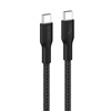 Изображение Belkin USB-C/USB-c Kabel 240W 1m geflochten, schwarz CAB025hq1MBK