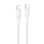 Attēls no Belkin USB-C/USB-c Kabel 240W 1m geflochten, weiß    CAB025hq1MWH