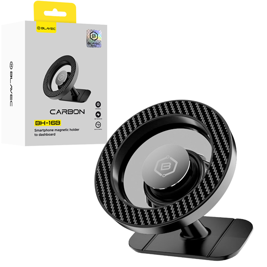 Picture of Blavec Car holder BH-16B Carbon magnetic Magsafe t