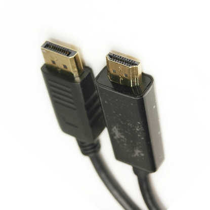 Attēls no Cable DisplayPort - HDMI, 4Kx2K, 1.8m, 1.4 ver (Single sided)
