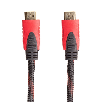 Attēls no Cable HDMI - HDMI, 25m, 1.4 ver., Nylon, gold plated