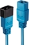 Attēls no CABLE POWER IEC EXTENSION 2M/BLUE 30121 LINDY